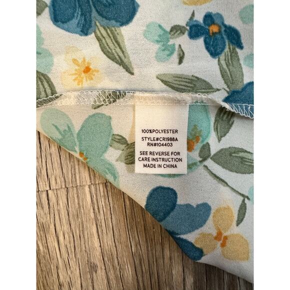 Blu Pepper‎ Women's Floral Print Sleeveless Tank Top Size S Multicolor - Picture 4 of 7